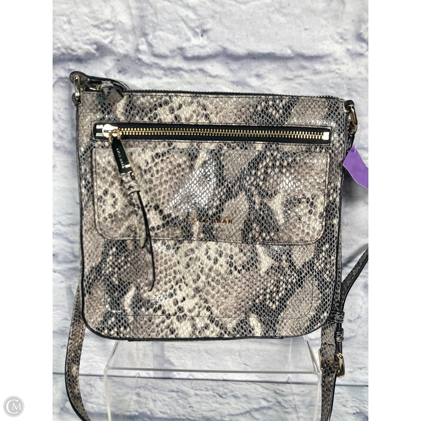 Crossbody Leather By Cole-haan, Size: Medium