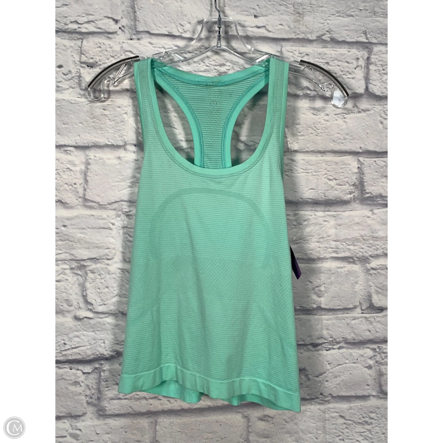 Athletic Tank Top By Lululemon In Green, Size: 6