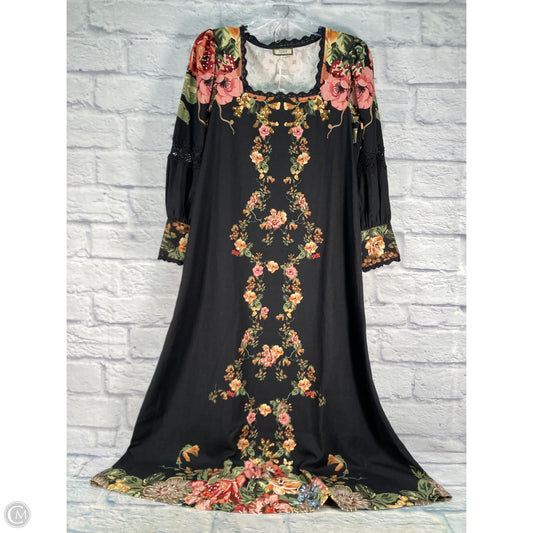Dress Party Long By Clothes Mentor In Floral Print, Size: S