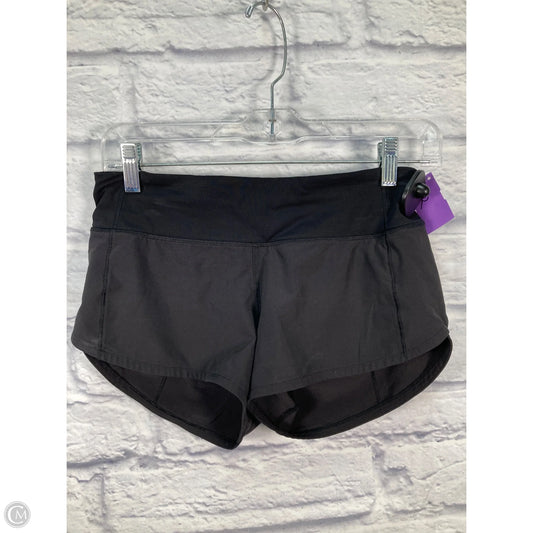 Athletic Shorts By Lululemon In Black, Size: 2