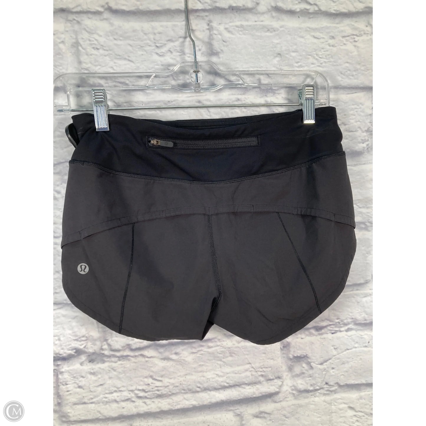 Athletic Shorts By Lululemon In Black, Size: 2
