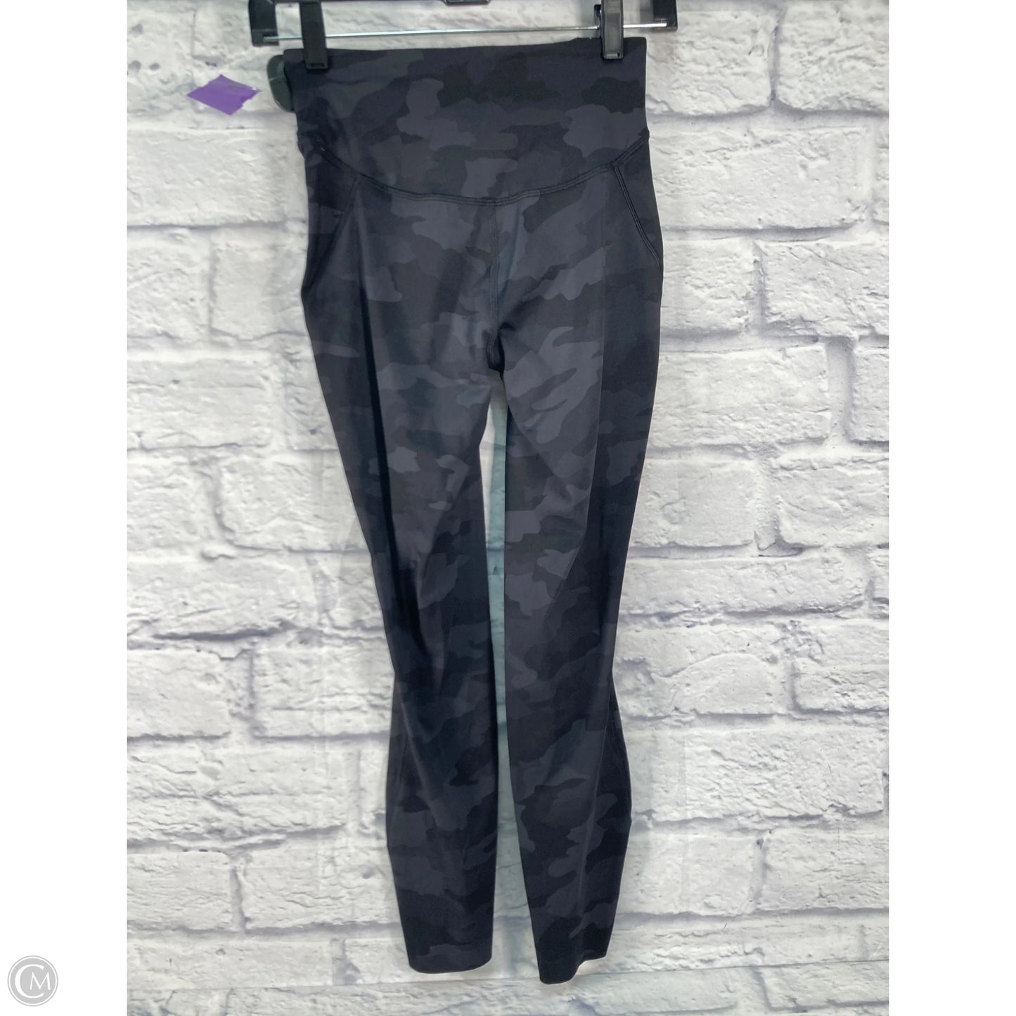 Athletic Leggings By Lululemon In Camouflage Print, Size: 4