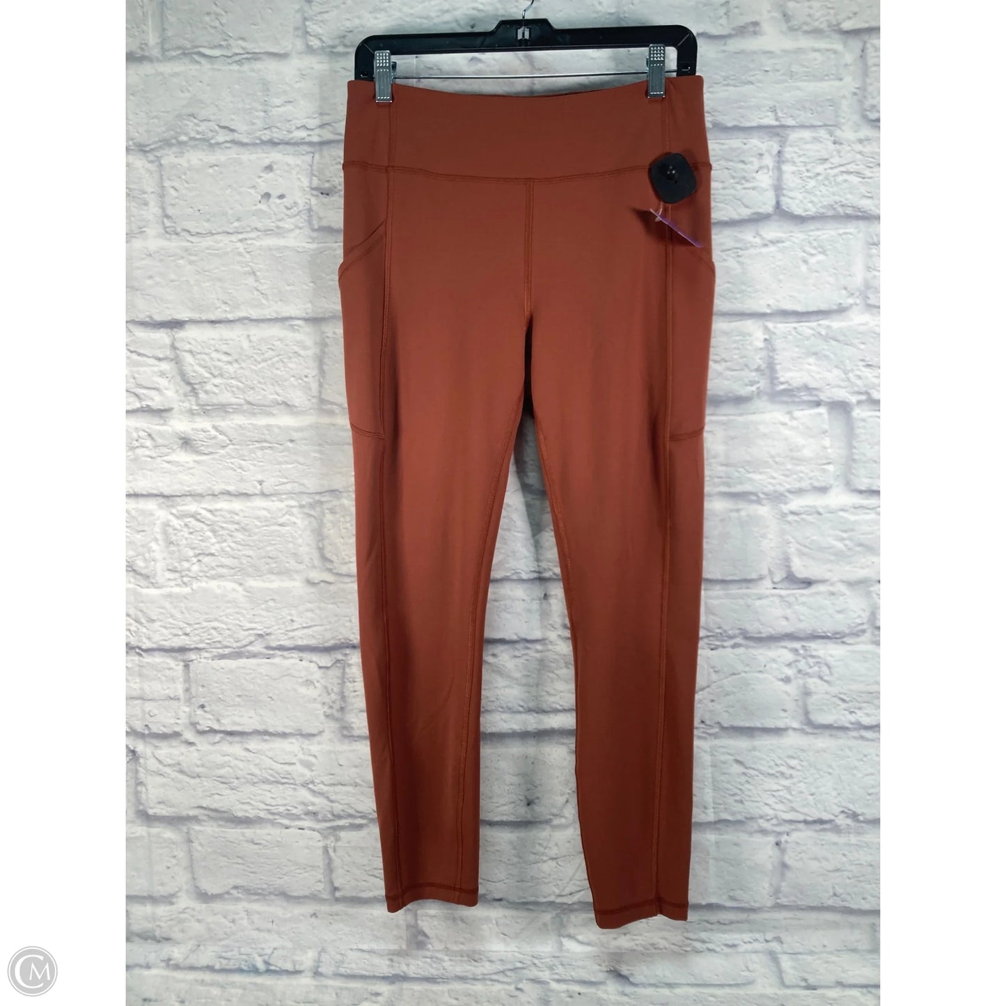 Athletic Leggings By Lululemon In Brown, Size: 10