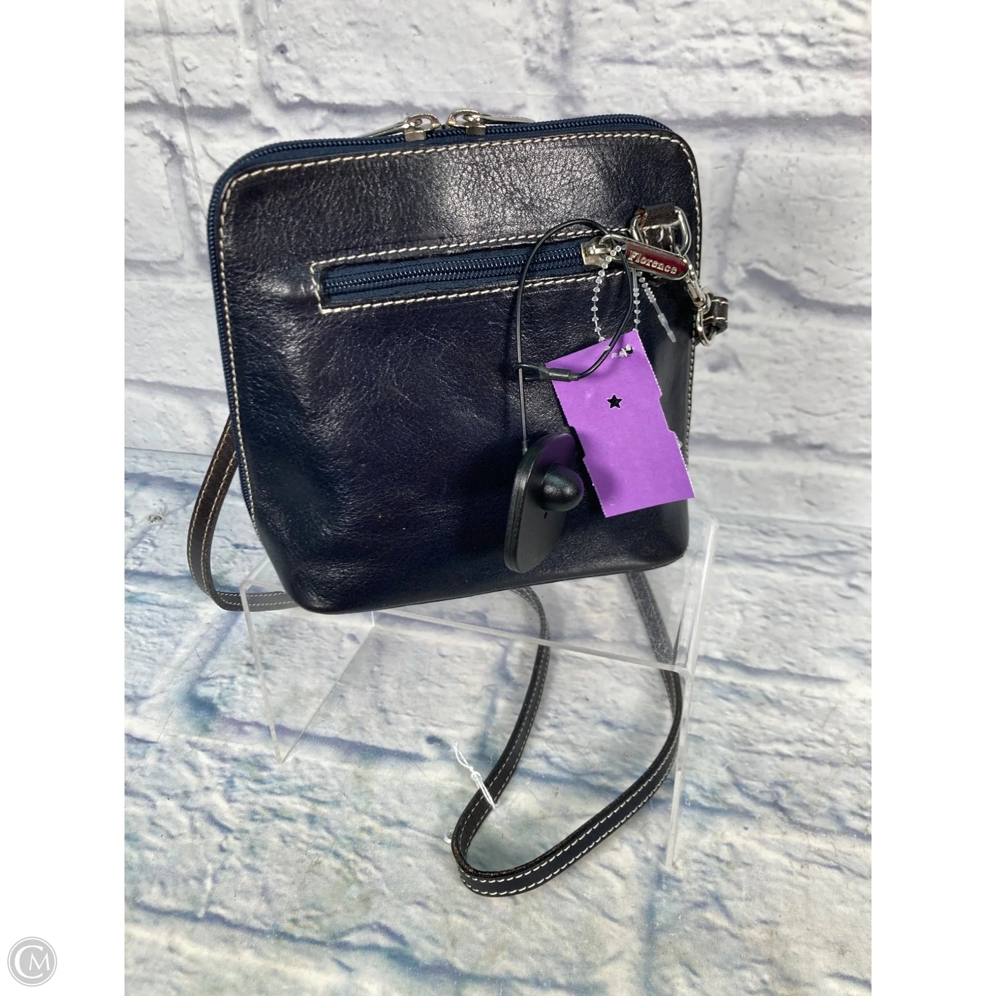 Crossbody Leather By Clothes Mentor, Size: Small