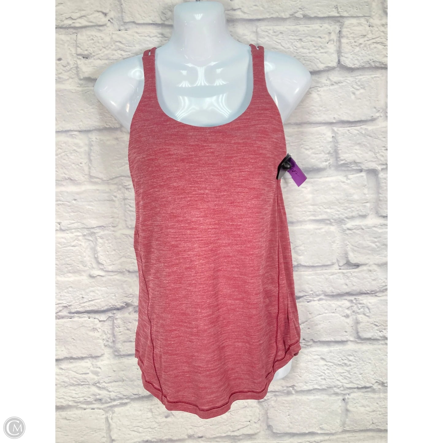 Athletic Tank Top By Lululemon In Red, Size: 4