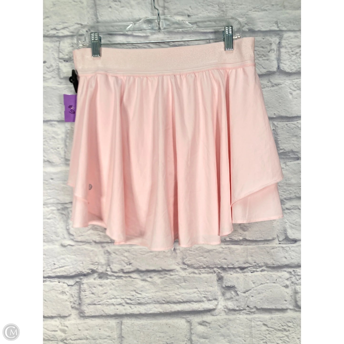 Athletic Skort By Lululemon In Pink, Size: 10