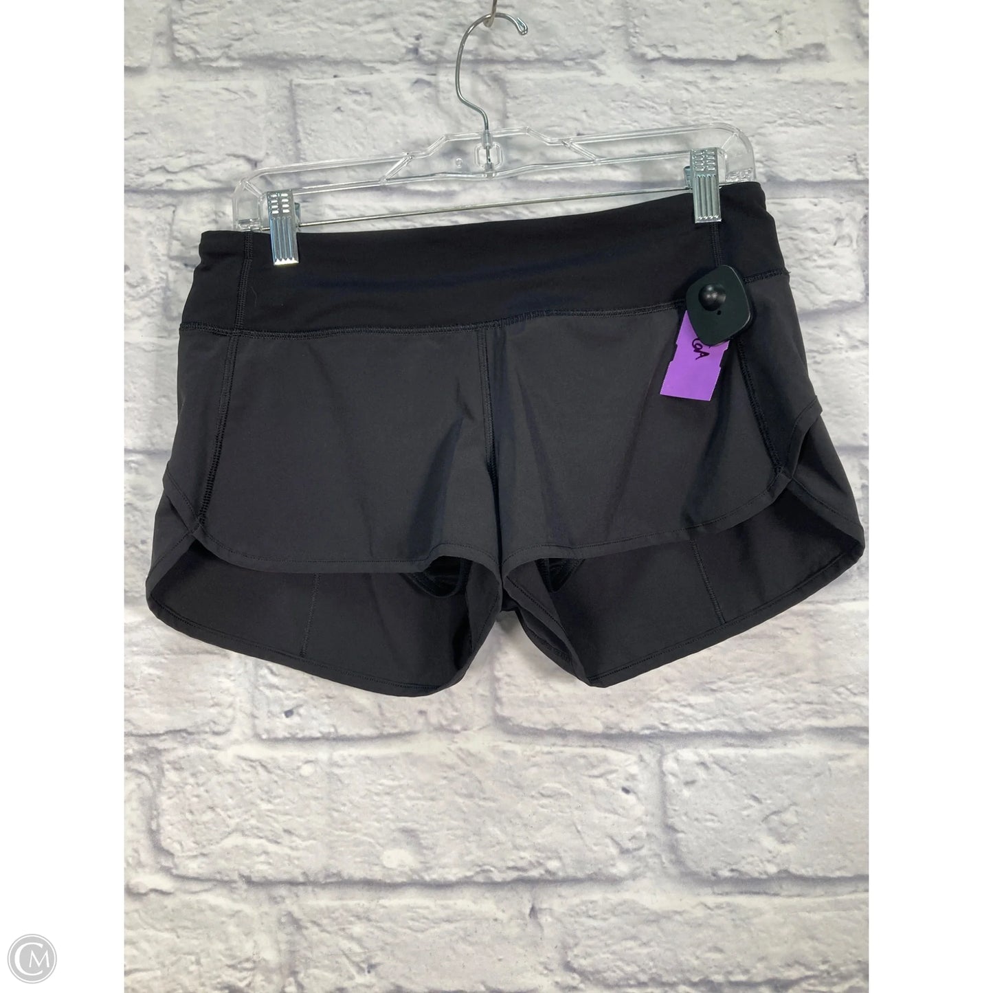 Athletic Shorts By Lululemon In Black, Size: 6