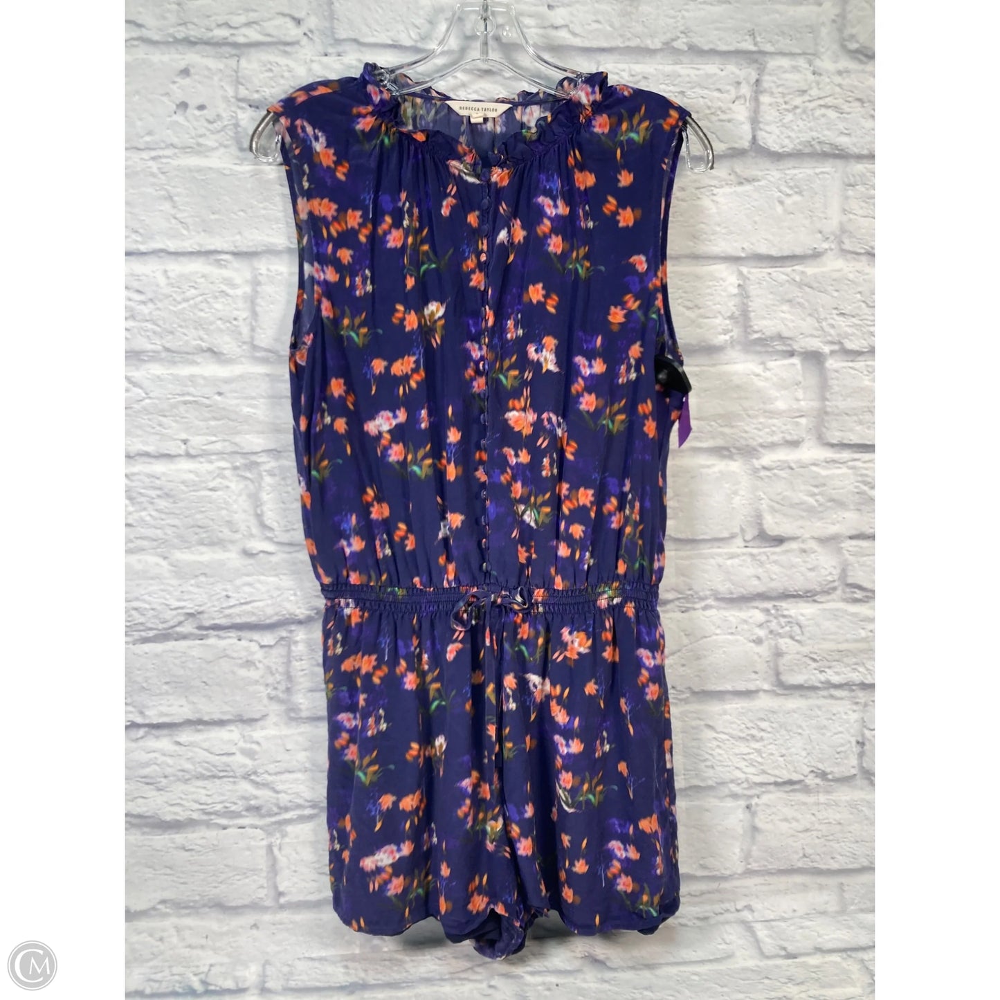 Romper By Rebecca Taylor In Purple, Size: M