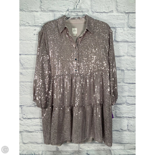 Dress Party Short By Maeve In Grey, Size: M