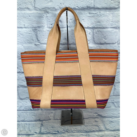 Tote Leather By Consuela, Size: Large