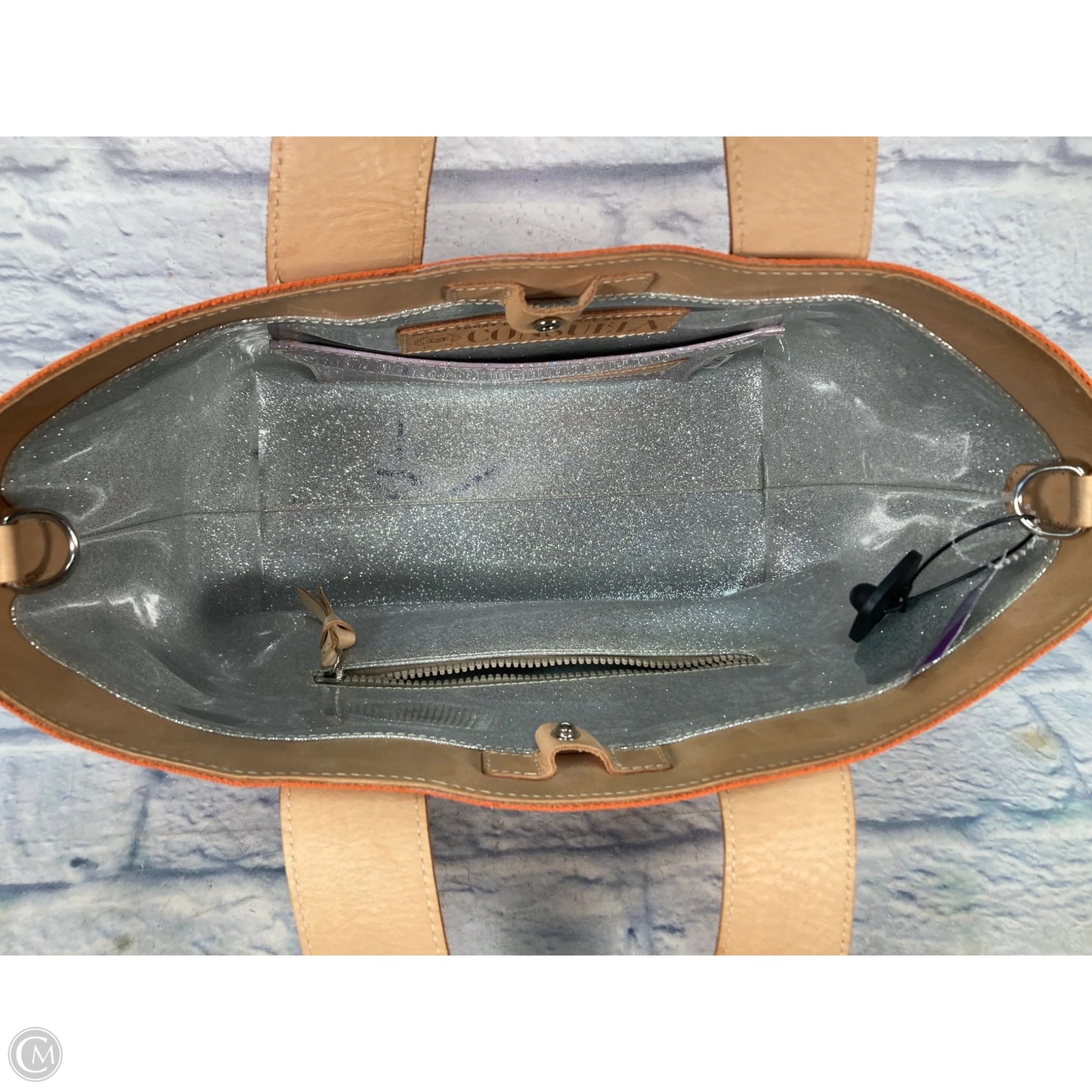 Tote Leather By Consuela, Size: Large