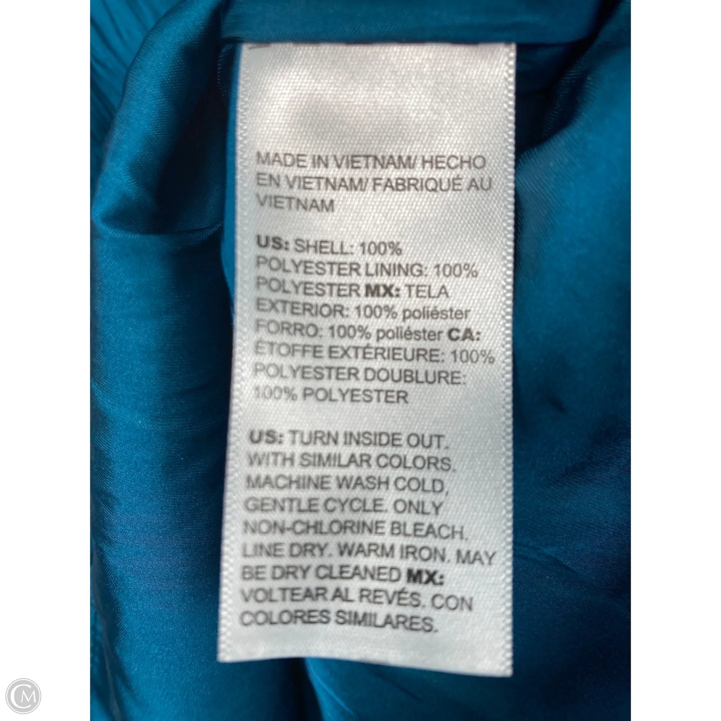Dress Party Midi By Chicos In Blue, Size: M
