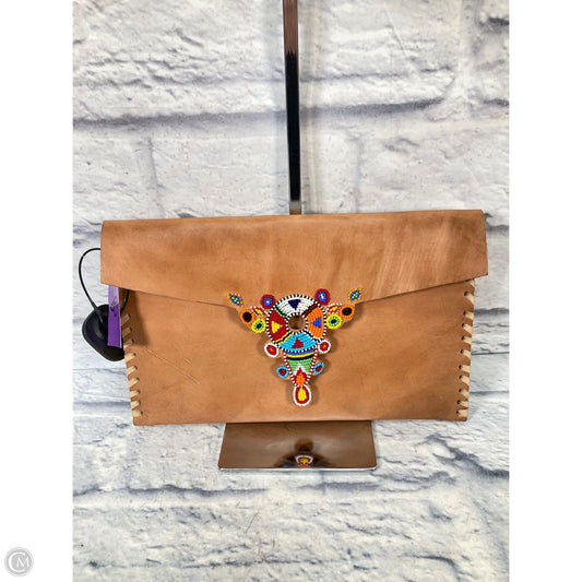 Crossbody Leather By Clothes Mentor, Size: Medium