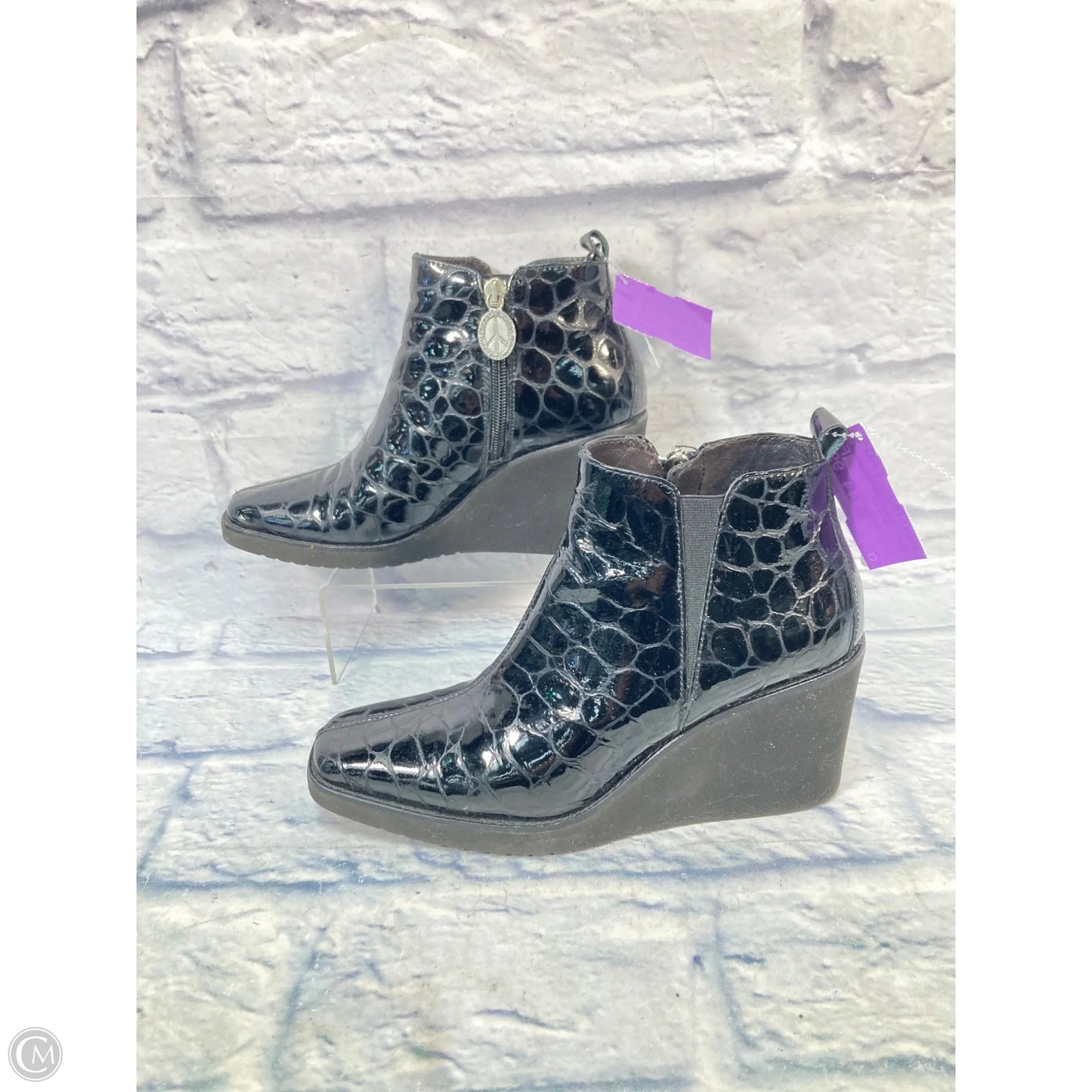 Boots Ankle Heels By Donald Pliner In Black, Size: 7
