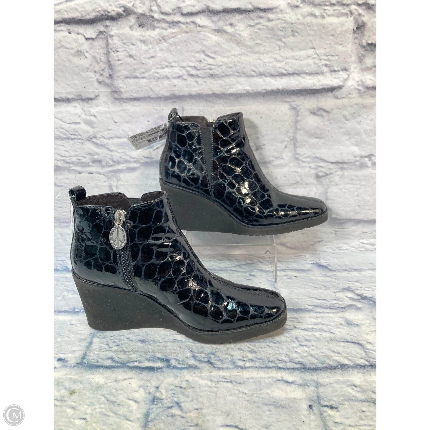 Boots Ankle Heels By Donald Pliner In Black, Size: 7