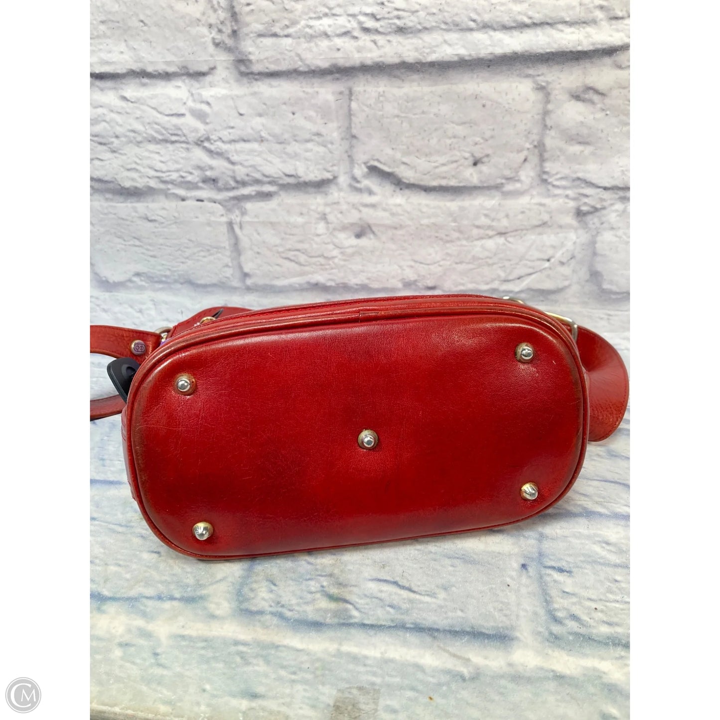 Crossbody Leather By Clothes Mentor, Size: Medium