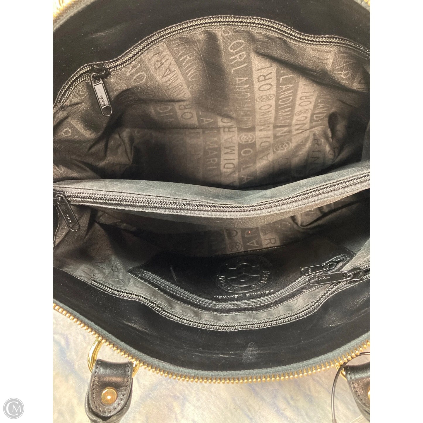Handbag Leather By Clothes Mentor, Size: Medium