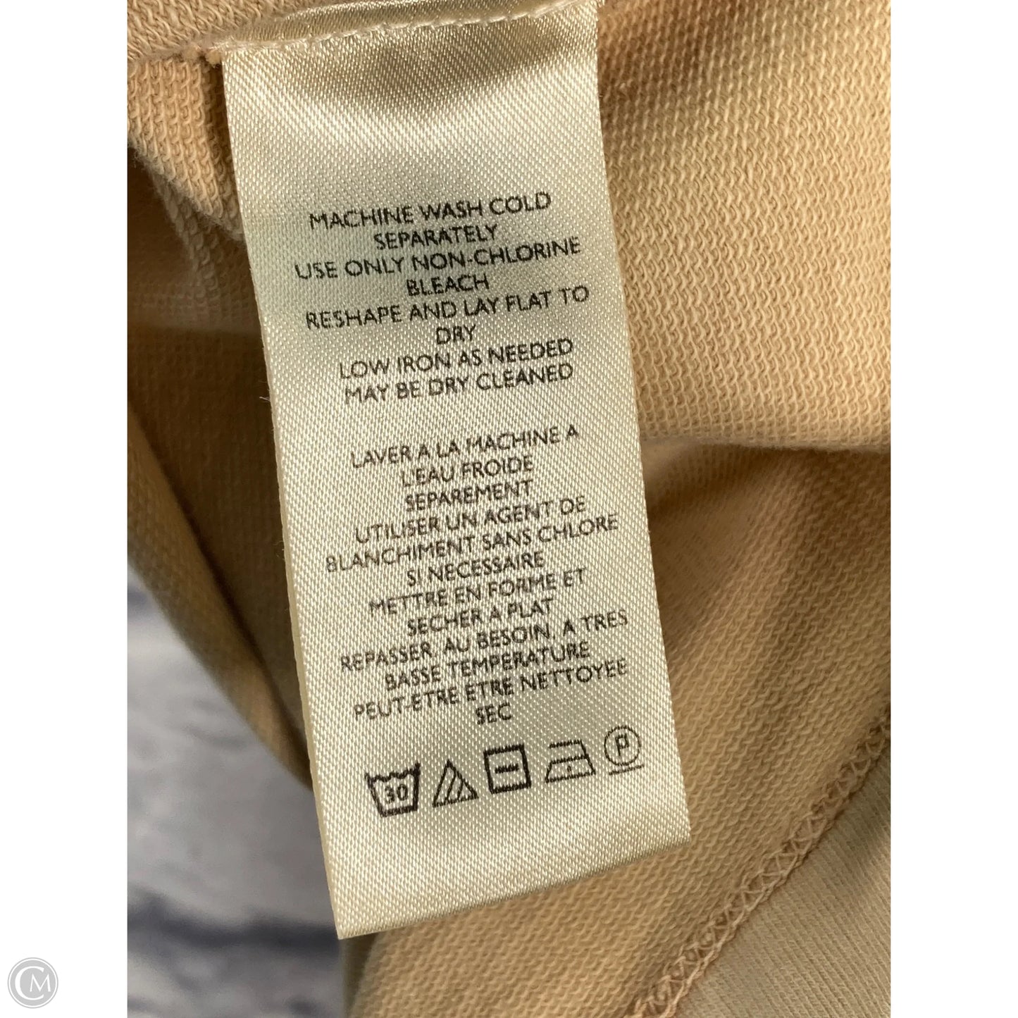 Top Short Sleeve By Pilcro In Tan, Size: Xs