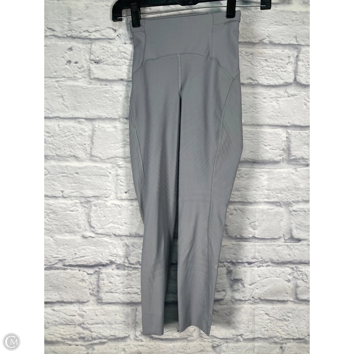 Athletic Leggings By Lululemon In Grey, Size: 0