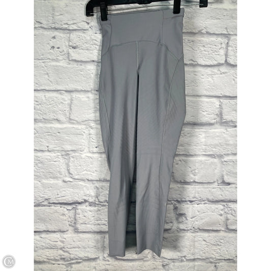 Athletic Leggings By Lululemon In Grey, Size: 0