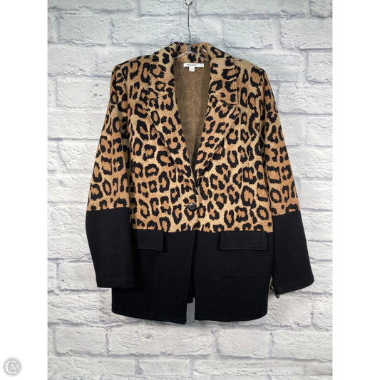Jacket Other By Chicos In Animal Print, Size: L