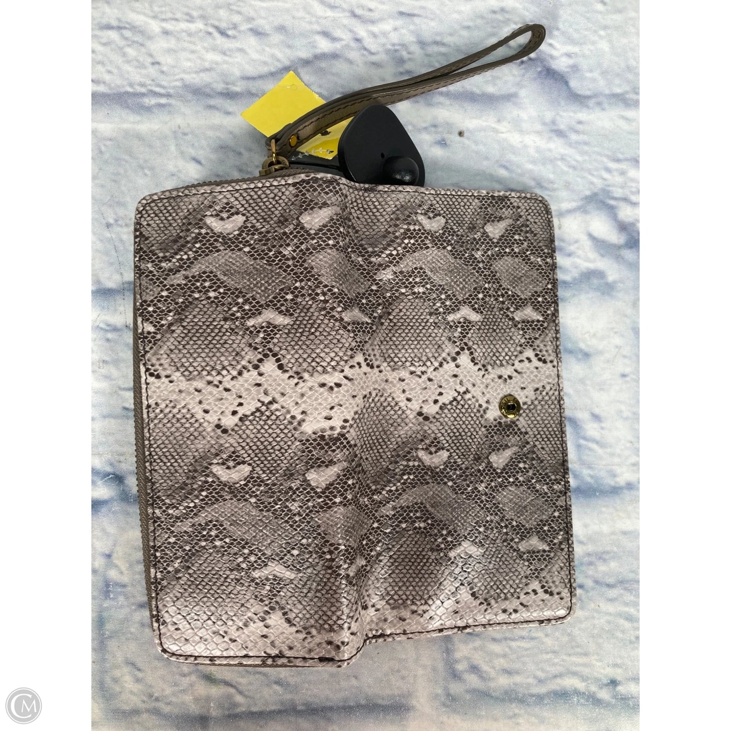 Wallet Leather By Fossil, Size: Medium