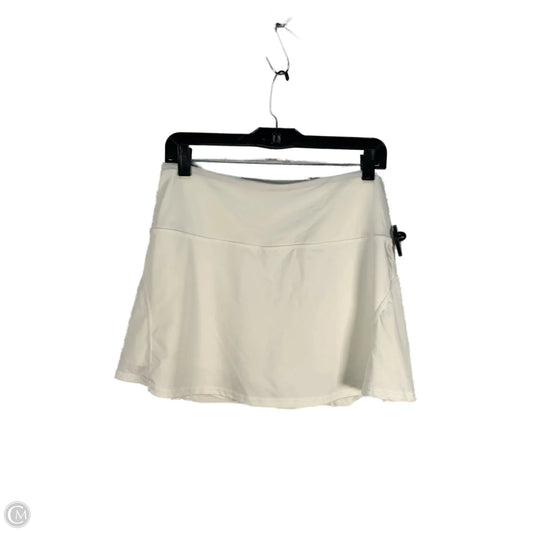 Athletic Skort By Bally In White, Size: L