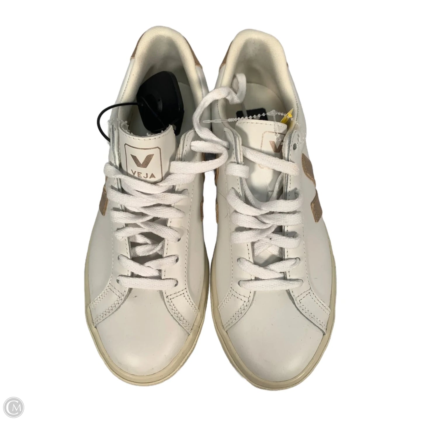 Shoes Sneakers By Veja In Brown & White, Size: 7