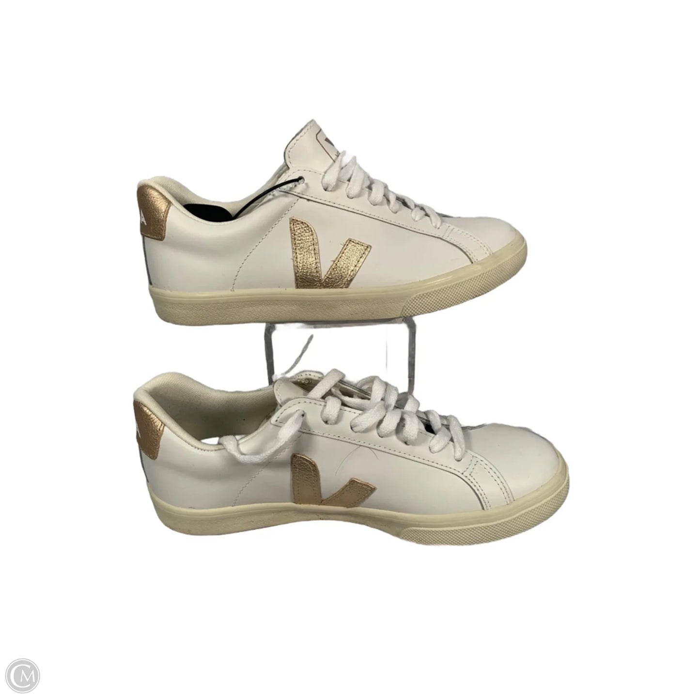 Shoes Sneakers By Veja In Brown & White, Size: 7