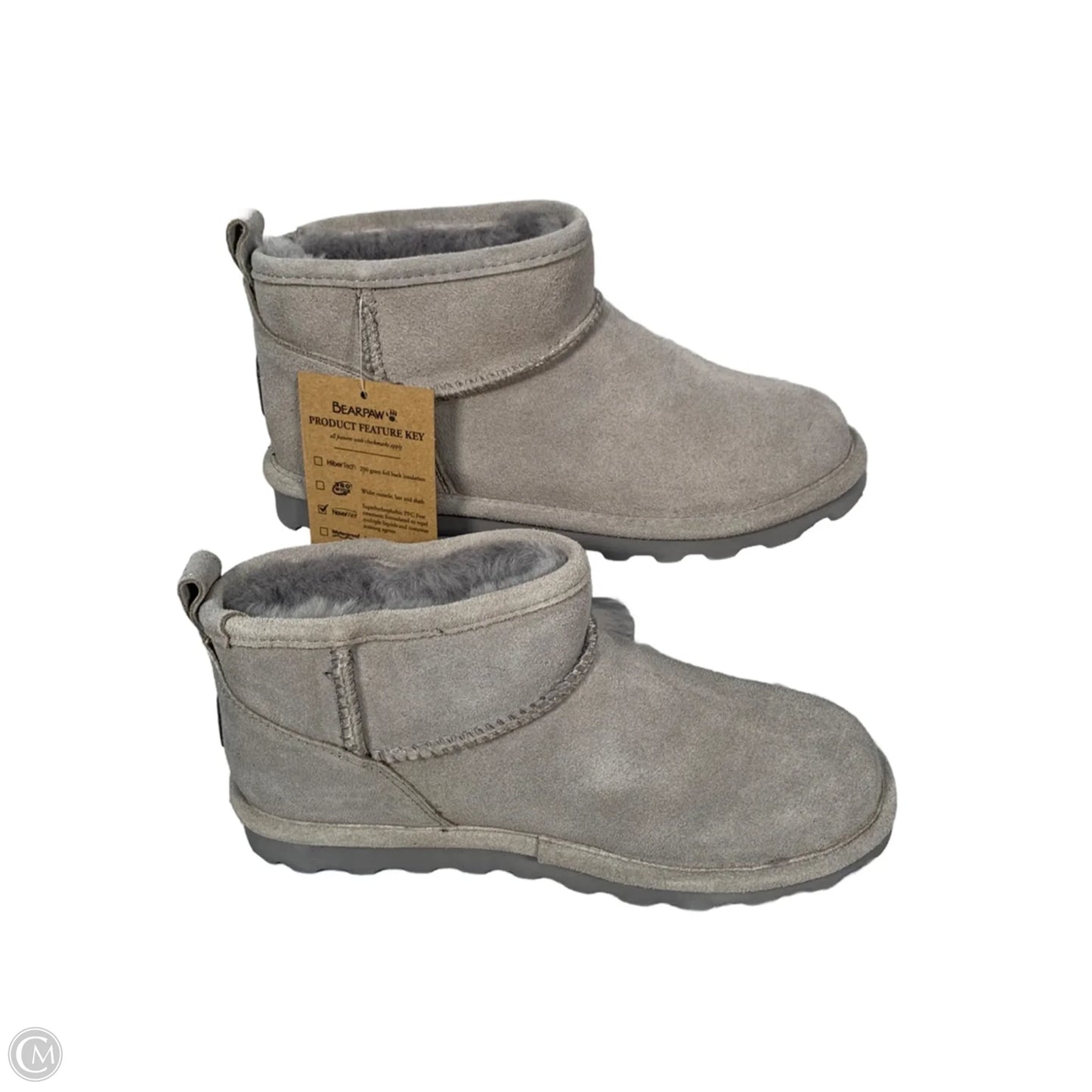 Boots Snow By Bearpaw In Grey, Size: 9