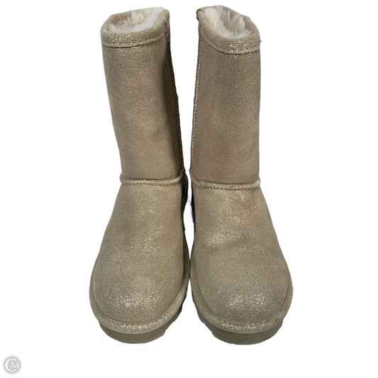 Boots Snow By Bearpaw In Tan, Size: 10