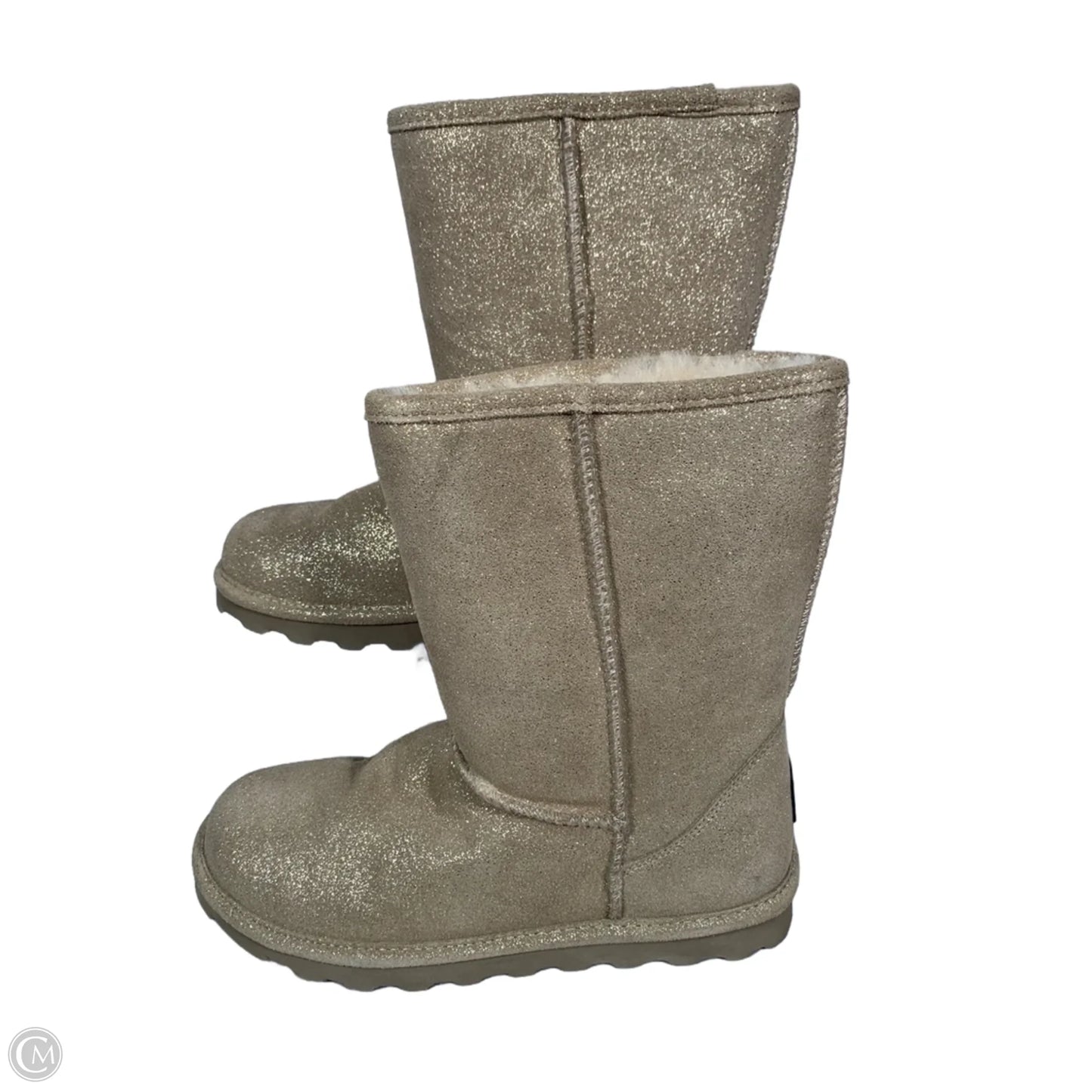 Boots Snow By Bearpaw In Tan, Size: 10