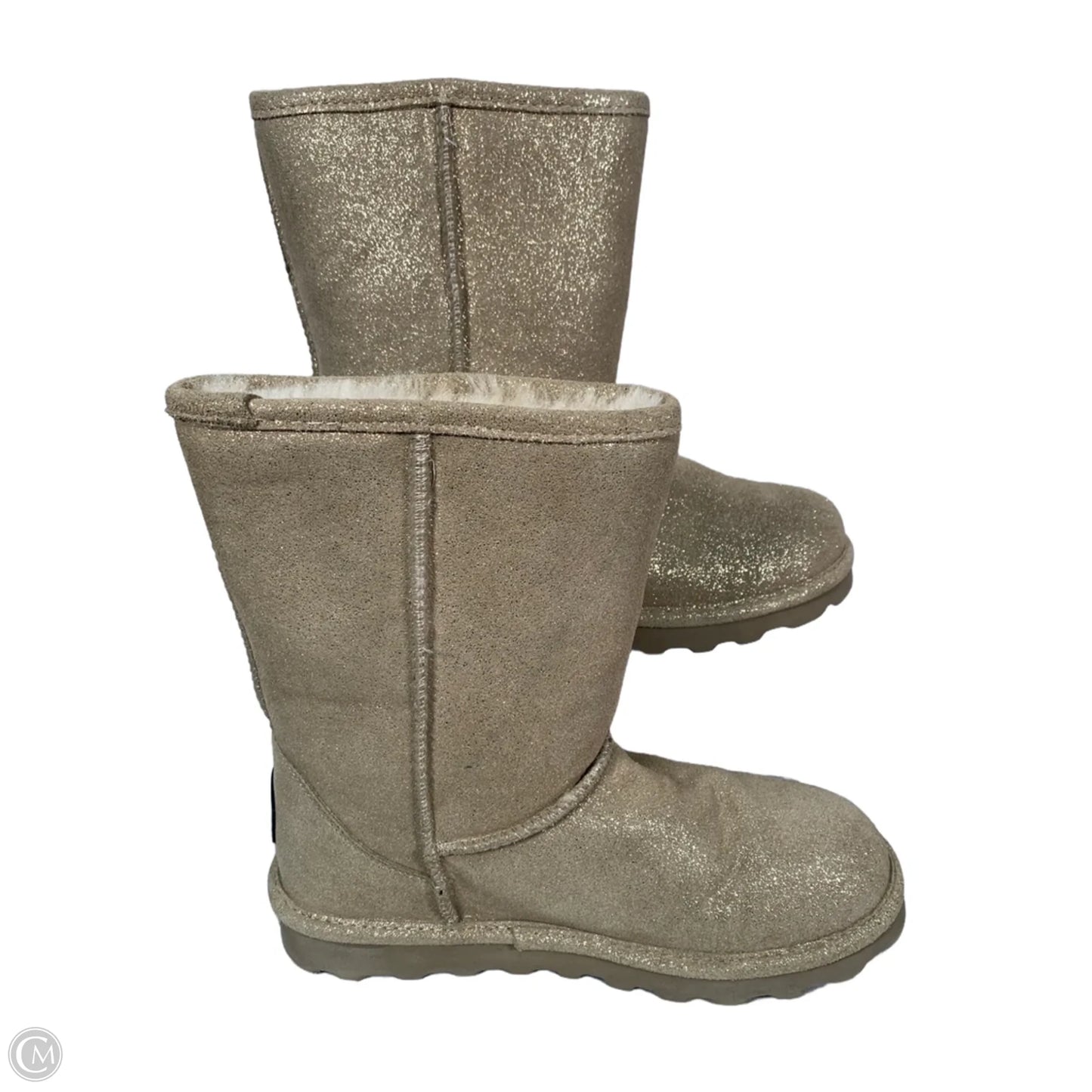 Boots Snow By Bearpaw In Tan, Size: 10