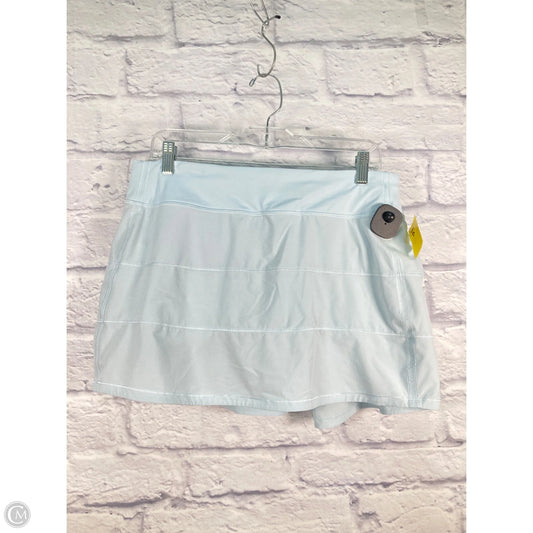 Athletic Skort By Lululemon In Blue, Size: M