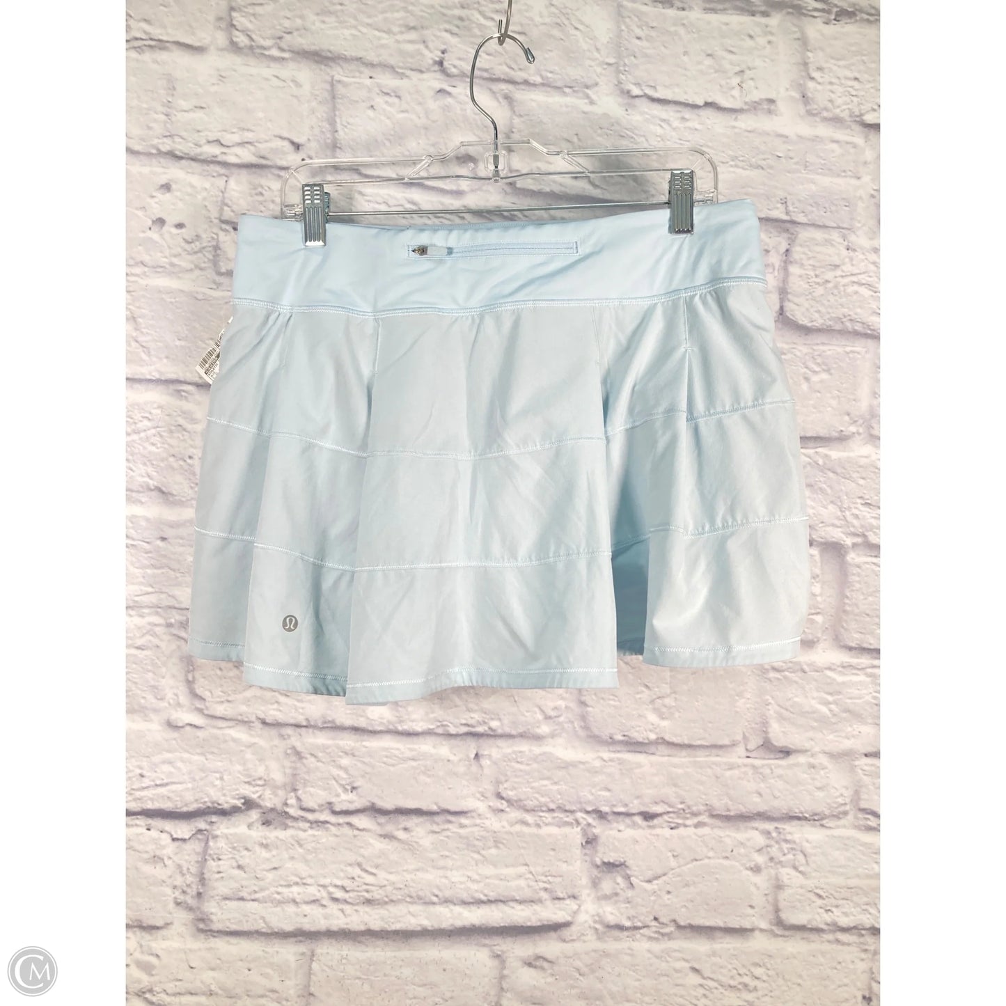 Athletic Skort By Lululemon In Blue, Size: M