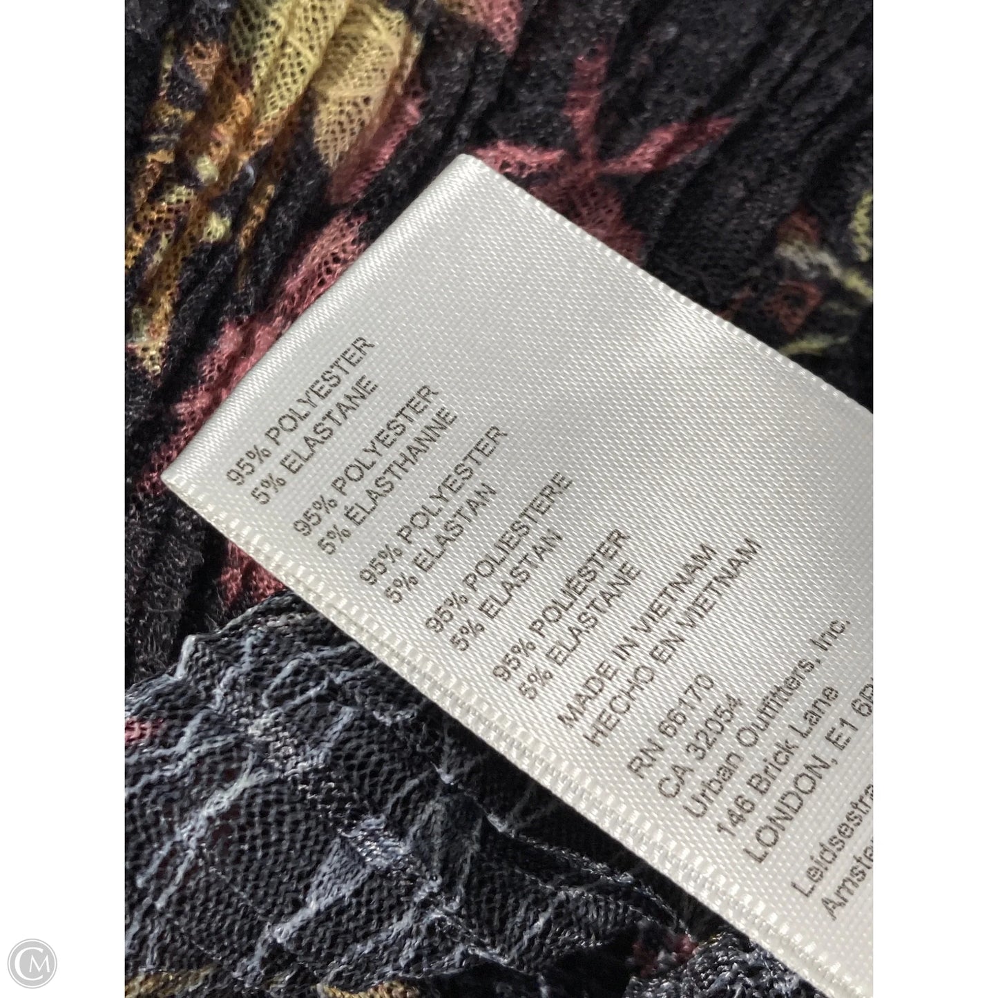 Top Long Sleeve By We The Free In Black & Pink, Size: M