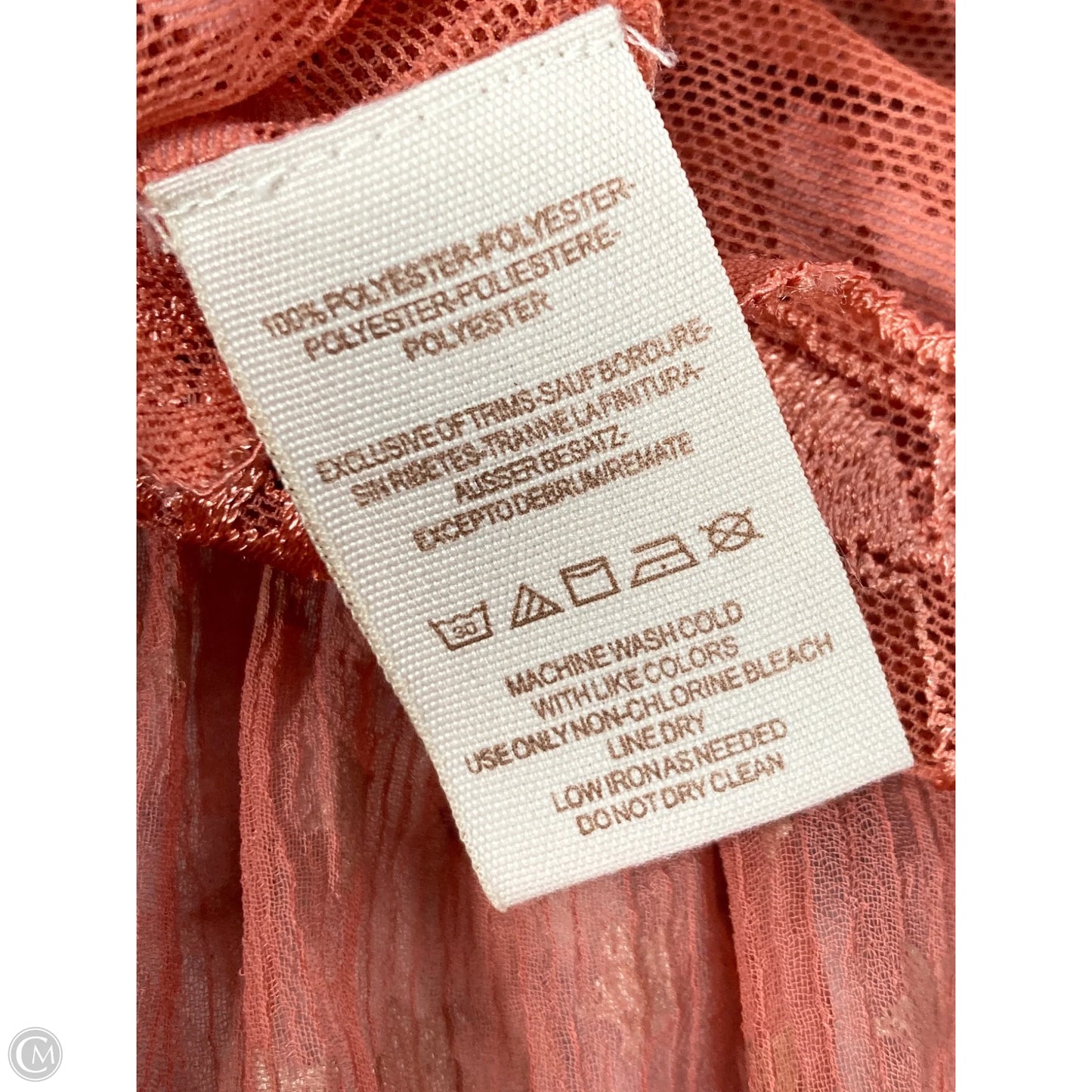 Blouse Sleeveless By Free People In Pink, Size: Xs