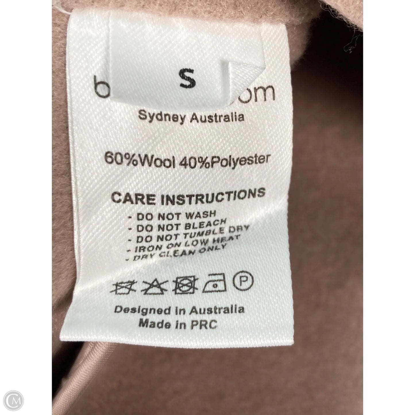 Blazer By Clothes Mentor In Brown, Size: S