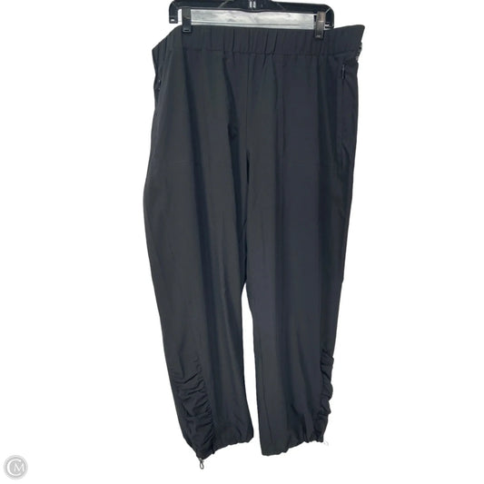 Athletic Pants By Chicos In Black, Size: 16