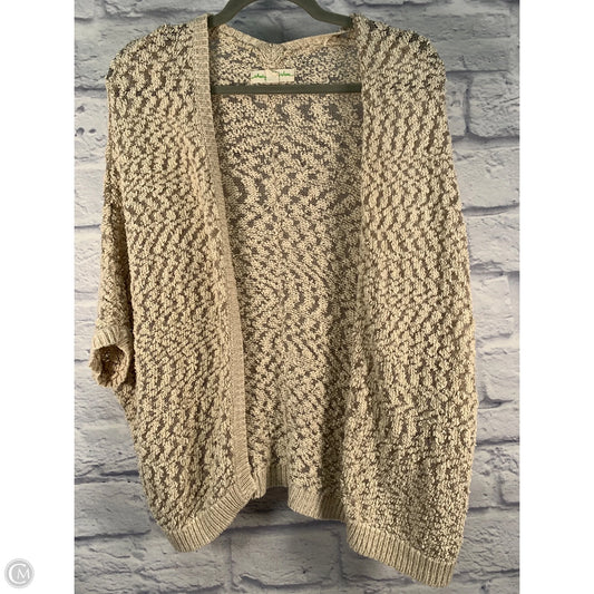 Sweater Cardigan By Staring At Stars In Cream & Tan, Size: S
