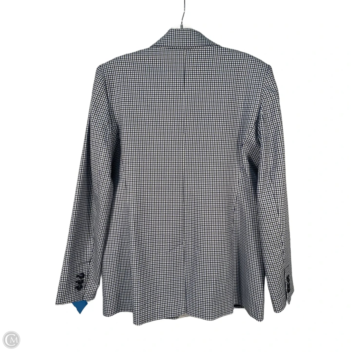 Blazer By Loft In Blue & White, Size: Xs