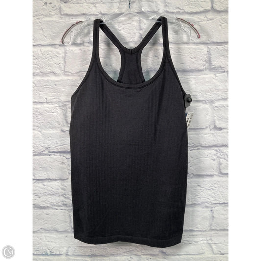 Athletic Tank Top By Lululemon In Black, Size: L