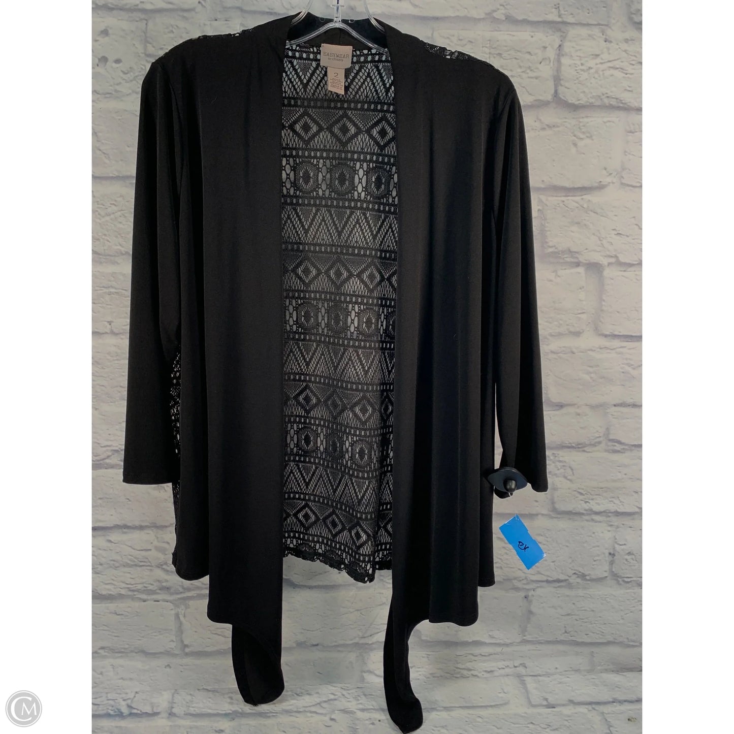 Cardigan By Chicos In Black, Size: L