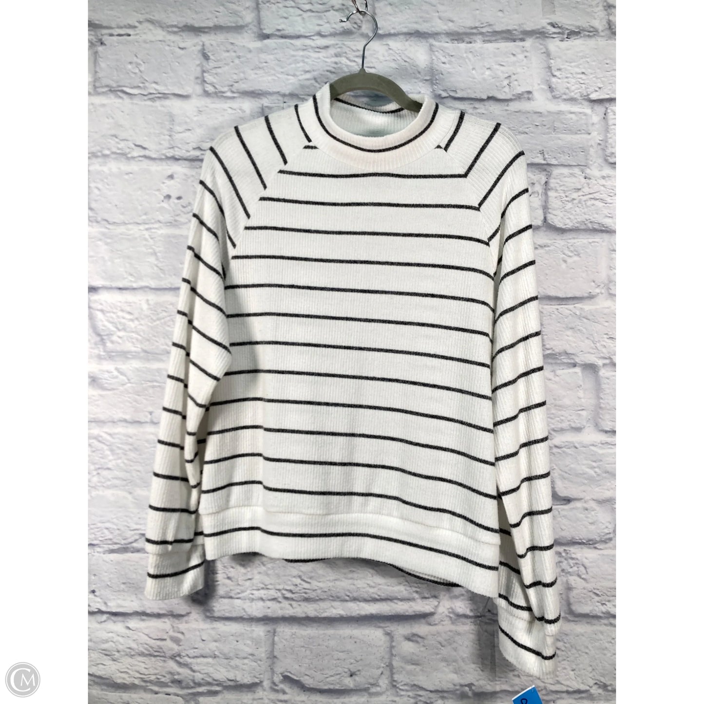 Sweater By Evereve In Striped Pattern, Size: M