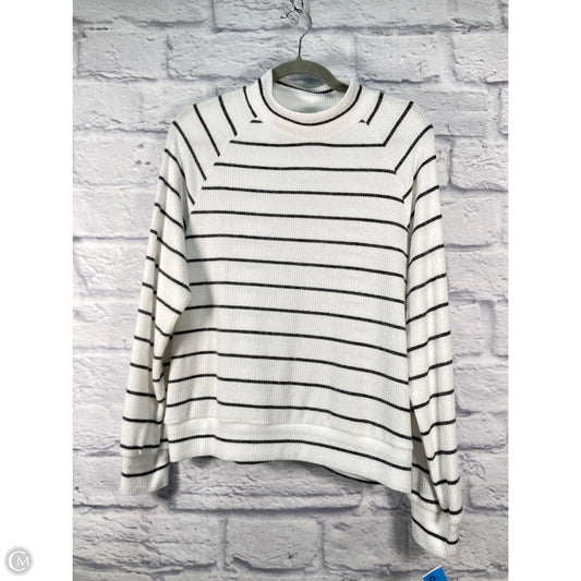Sweater By Evereve In Striped Pattern, Size: M