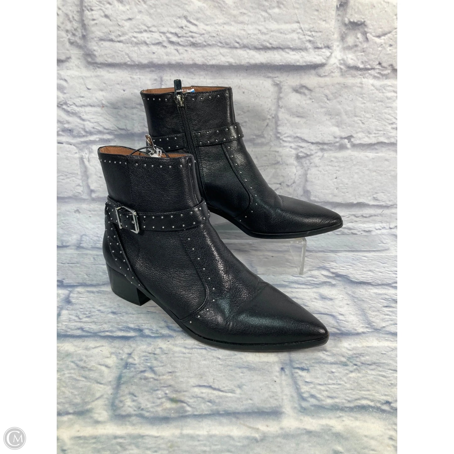 Boots Ankle Heels By Antonio Melani In Black, Size: 8