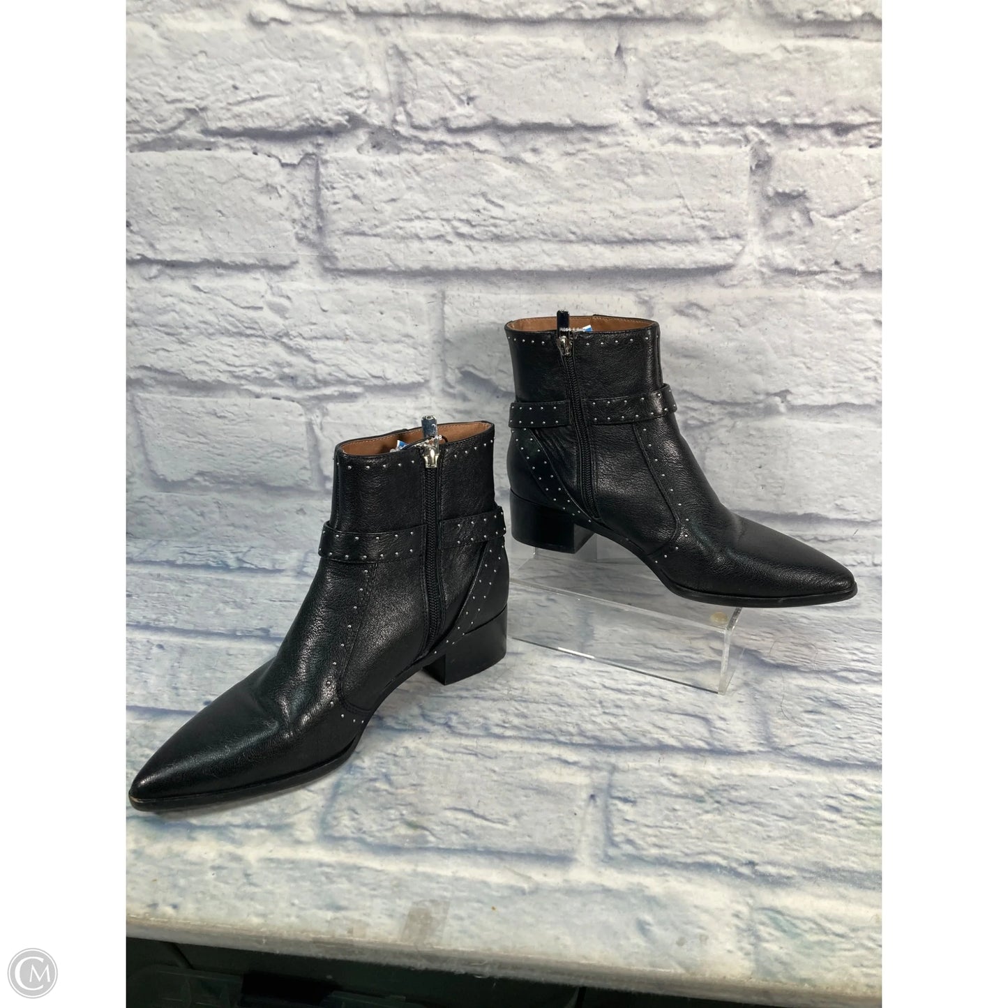 Boots Ankle Heels By Antonio Melani In Black, Size: 8