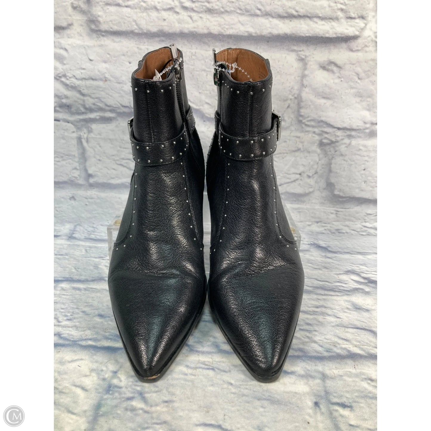 Boots Ankle Heels By Antonio Melani In Black, Size: 8