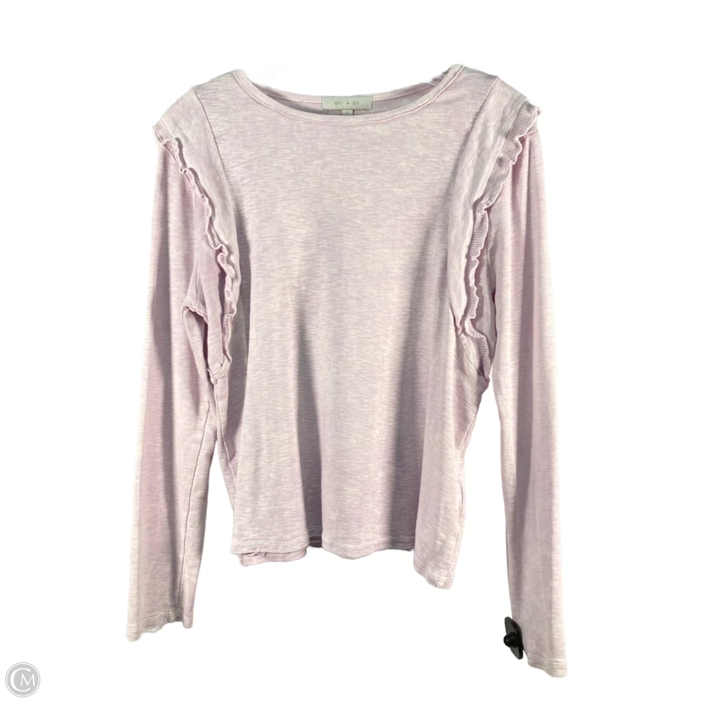 Top Long Sleeve By Eri + Ali In Purple, Size: L