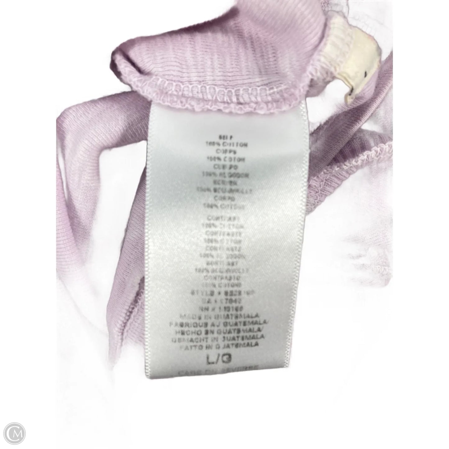 Top Long Sleeve By Eri + Ali In Purple, Size: L